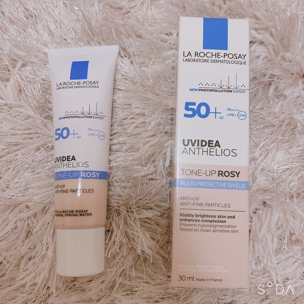 UVイデア XL プロテクショントーンアップ ローズ/ラ ロッシュ ポゼ/日焼け止めクリームを使ったクチコミ(2枚目)