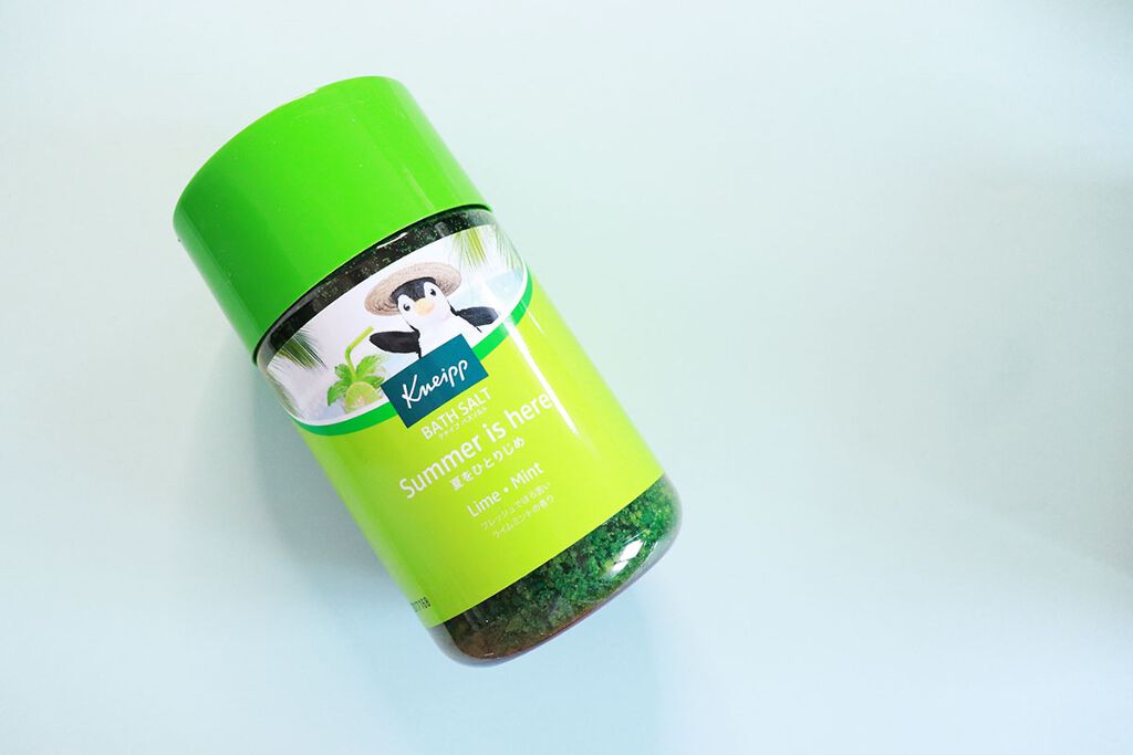 クナイプ バスソルト ライムミントの香り 850g/クナイプ/無機塩系入浴剤を使ったクチコミ（1枚目）