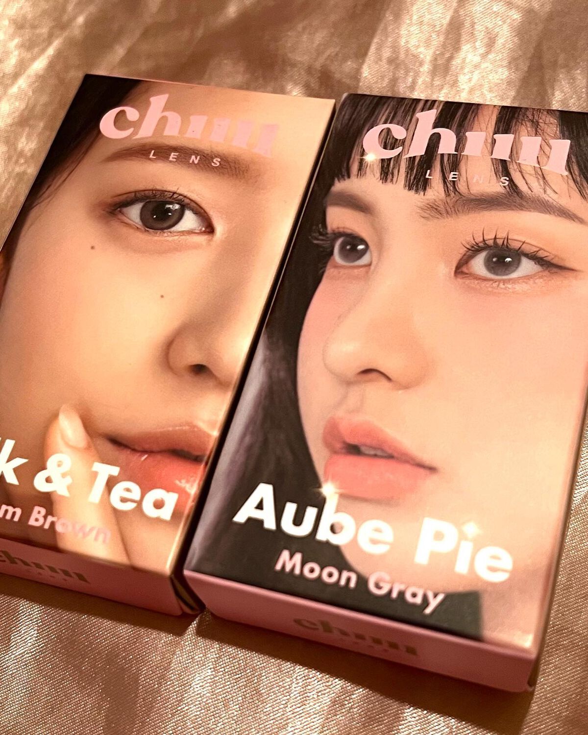 chuuLENS Milk&Tea 1day/chuu LENS/ワンデー(1DAY)カラコンを使ったクチコミ(1枚目)