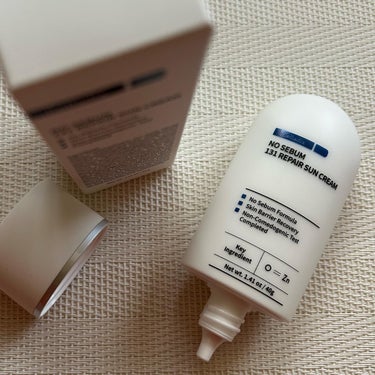 Celladix ノーセバム131リペア日焼け止めクリームのクチコミ「Celladix【セラディックス】
NO SEBUM 131 REPAIR SUN CREAM.....」（3枚目）