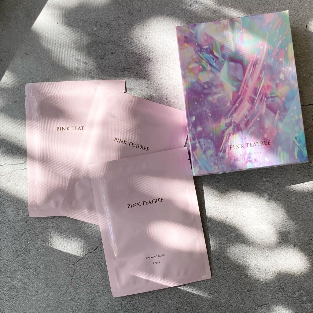 ピンクティーツリーマスクパック/APLIN/シートマスク・パックを使ったクチコミ(1枚目)