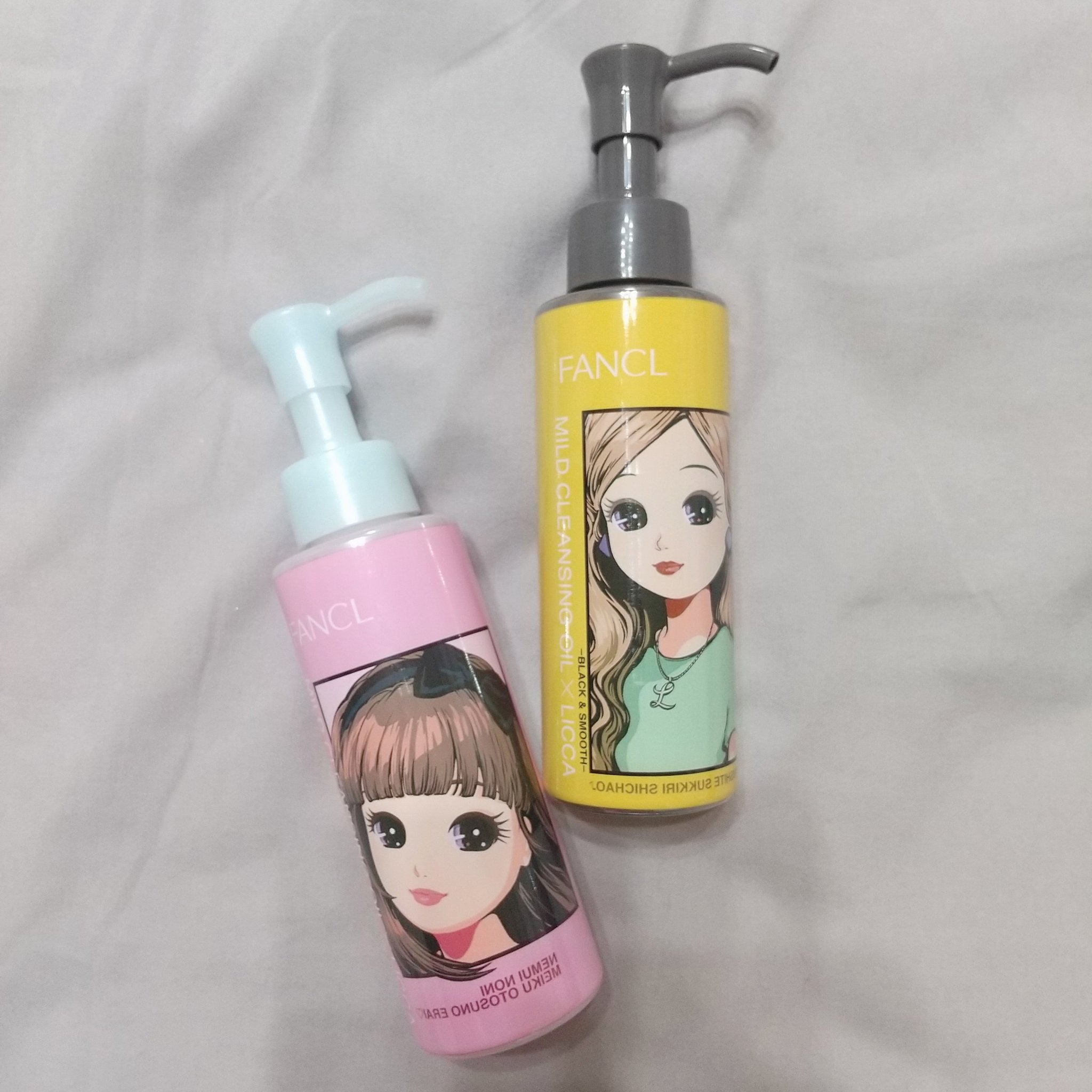 マイルドクレンジング オイル〈ブラック＆スムース〉 「リカちゃん」限定デザイン 3/ファンケル/オイルクレンジングを使ったクチコミ（1枚目）