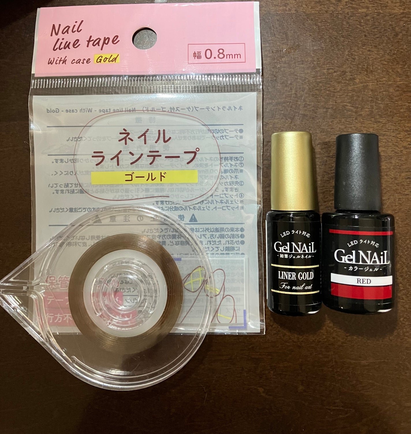 ネイルラインテープ/DAISO/ネイルチップ・パーツを使ったクチコミ(3枚目)