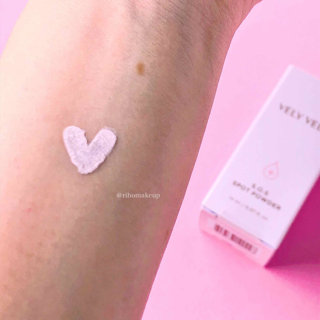 S.O.S スポットパウダー/VELY VELY/その他スキンケアを使ったクチコミ（3枚目）