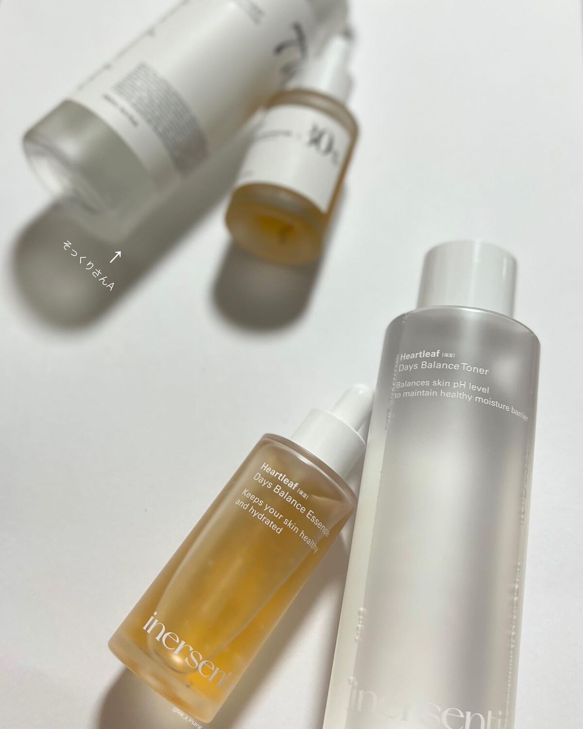 ハートリーフ デイズ バランス トナー/inersential/化粧水を使ったクチコミ（3枚目）