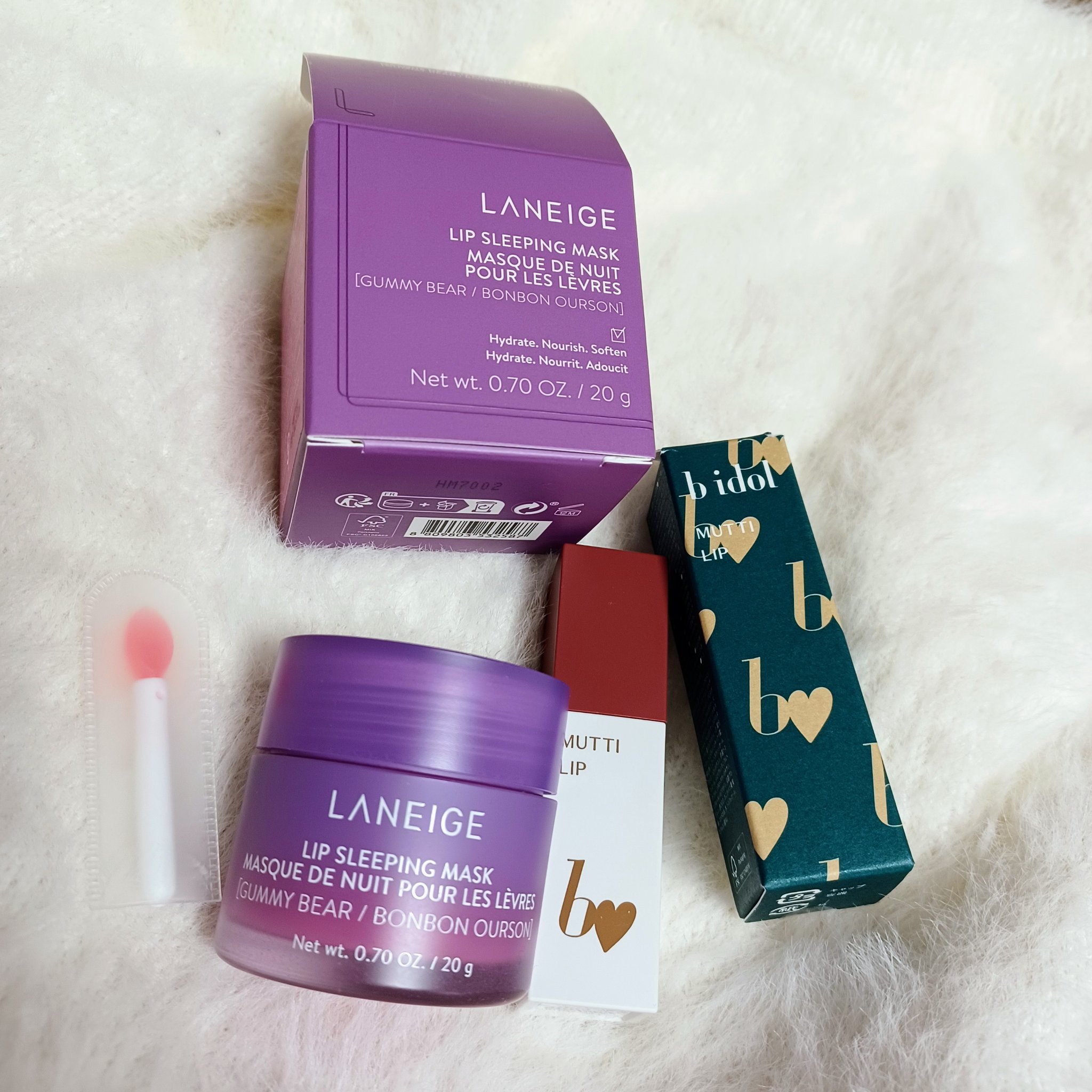 リップスリーピングマスク/LANEIGE/リップバームを使ったクチコミ（2枚目）