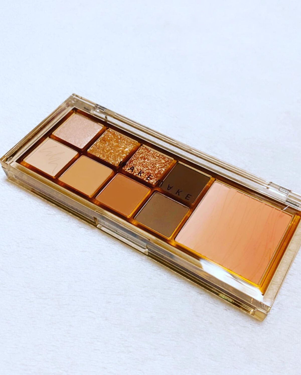 ミックスブラーリングアイパレット/wakemake/マルチパレットを使ったクチコミ(9枚目)