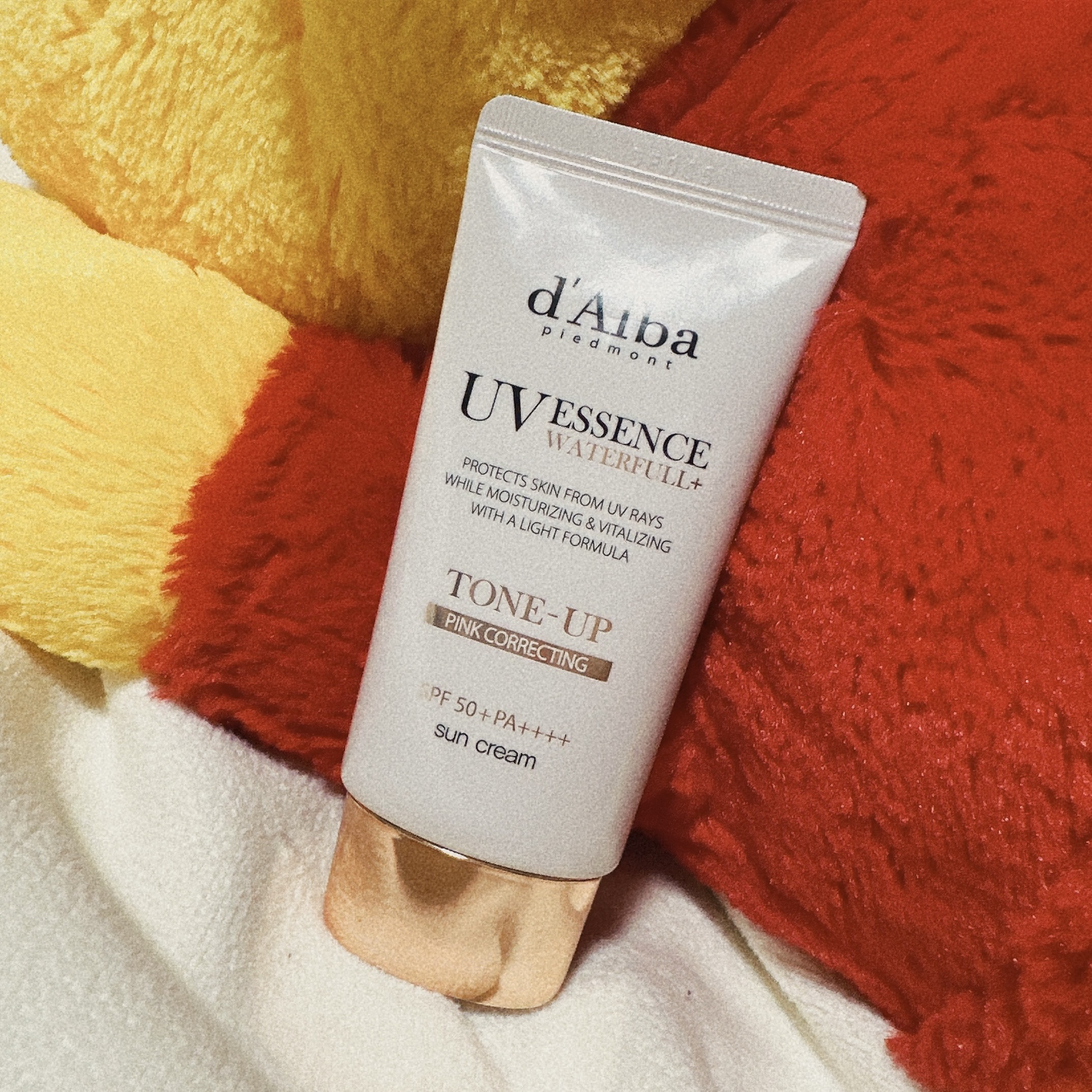 ╭ ◜◝  ◜◝  ◜◝  ◜◝  ◜◝  ◜◝  ◜◝ ╮

　　　　　　d'Alba
　 トーンアップサンクリーム
　　　  SPF50+ PA++++

╰ ◟◞  ◟◞  ◟◞  ◟◞  ◟◞  ◟◞  ◟◞ ╯
O
°
 ᘏ ⑅ 