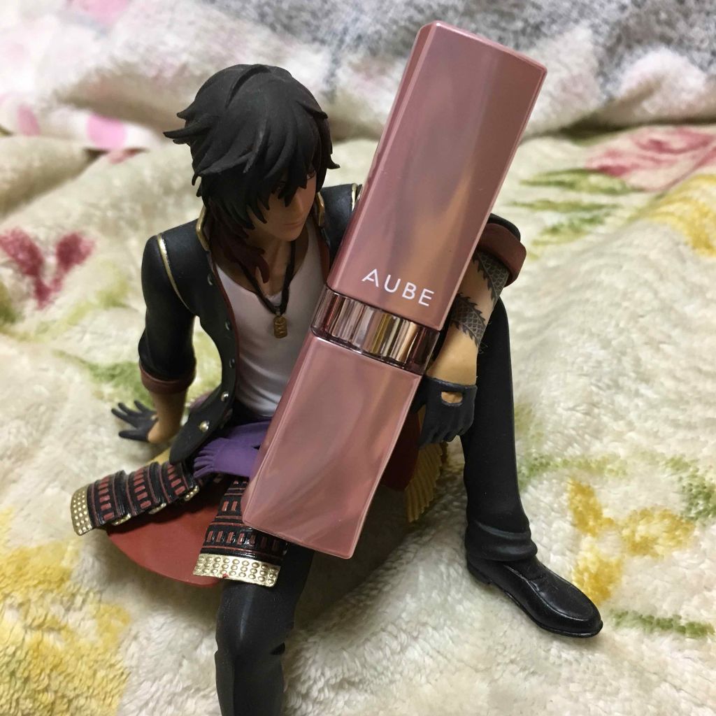 なめらか質感ひと塗りルージュ/AUBE/口紅を使ったクチコミ(1枚目)