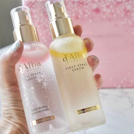 ダルバ ホワイトトリュフファーストスプレーセラム/ダルバ/ミスト状化粧水を使ったクチコミ(7枚目)