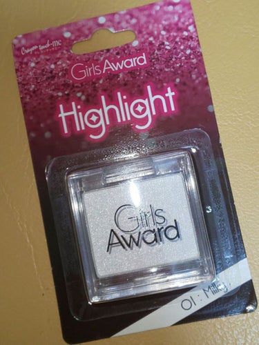 Girls Award ハイライト milky/crayontouch-me/パウダーハイライトを使ったクチコミ（1枚目）