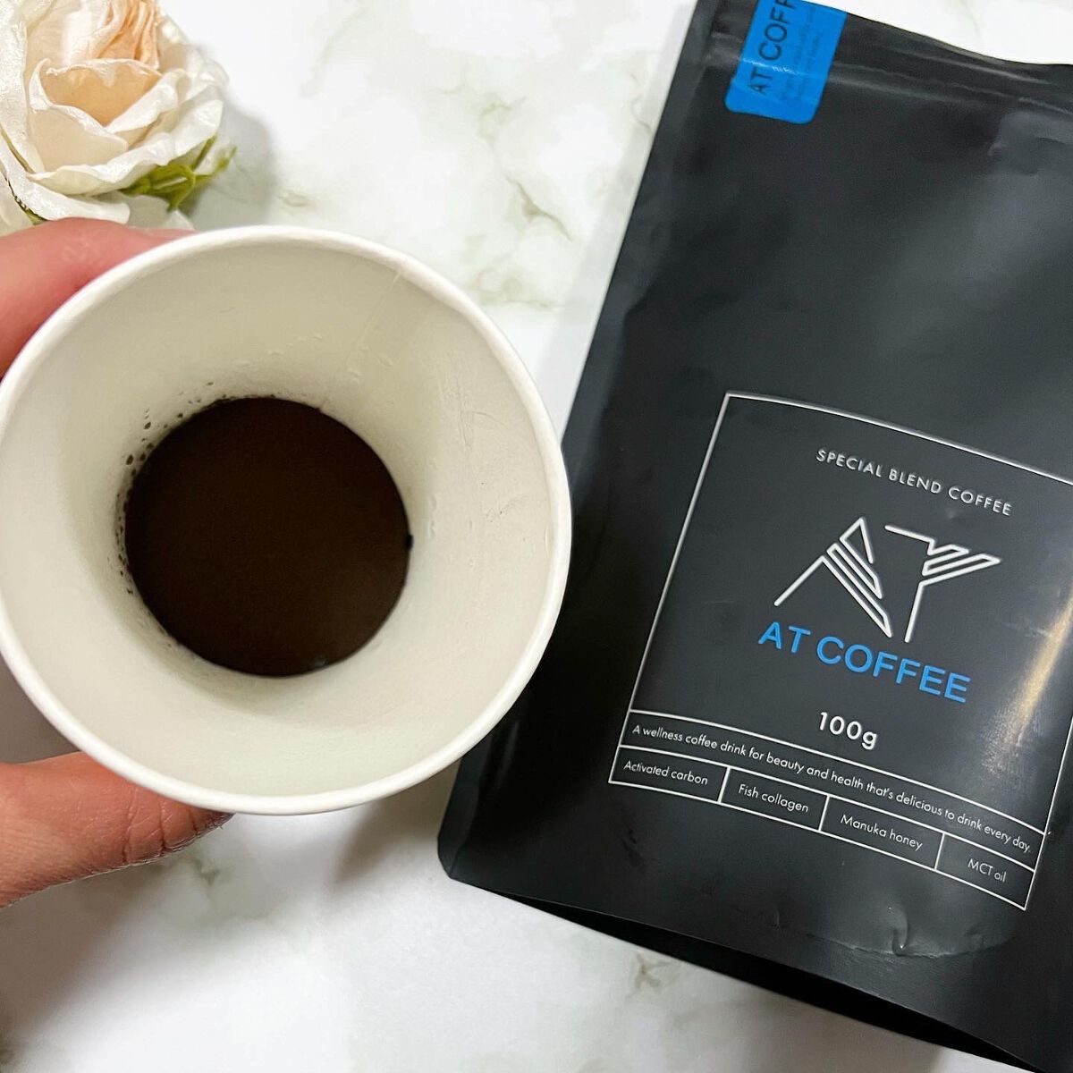 AT COFFEE/サプリパーク/ドリンクを使ったクチコミ(2枚目)