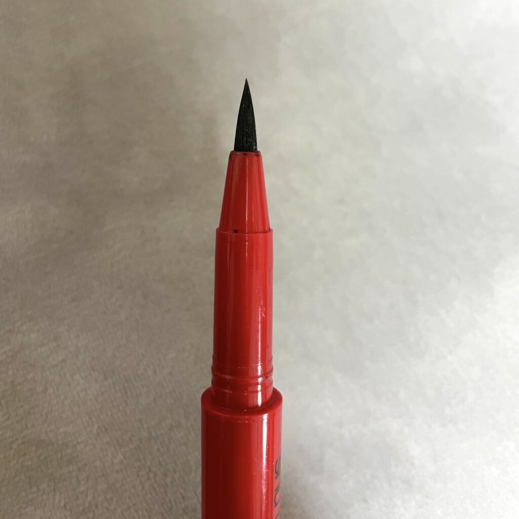 カリグラフィック アイライナー/shu uemura/リキッドアイライナーを使ったクチコミ（2枚目）