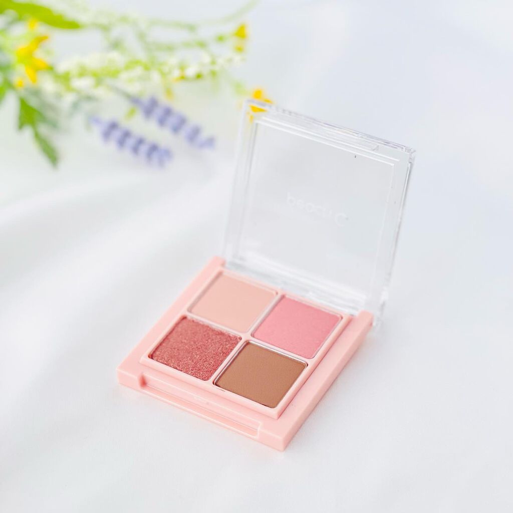 フォーリング イン アイシャドウ パレット 03 フォーリングインピンク/Peach C/アイシャドウパレットを使ったクチコミ（2枚目）