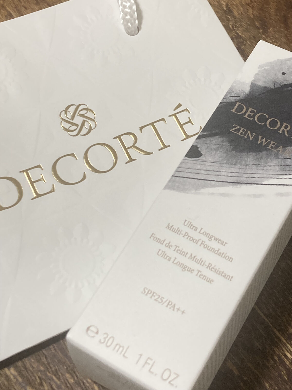 ゼン ウェア フルイド W32/DECORTÉ/リキッドファンデーションを使ったクチコミ（1枚目）