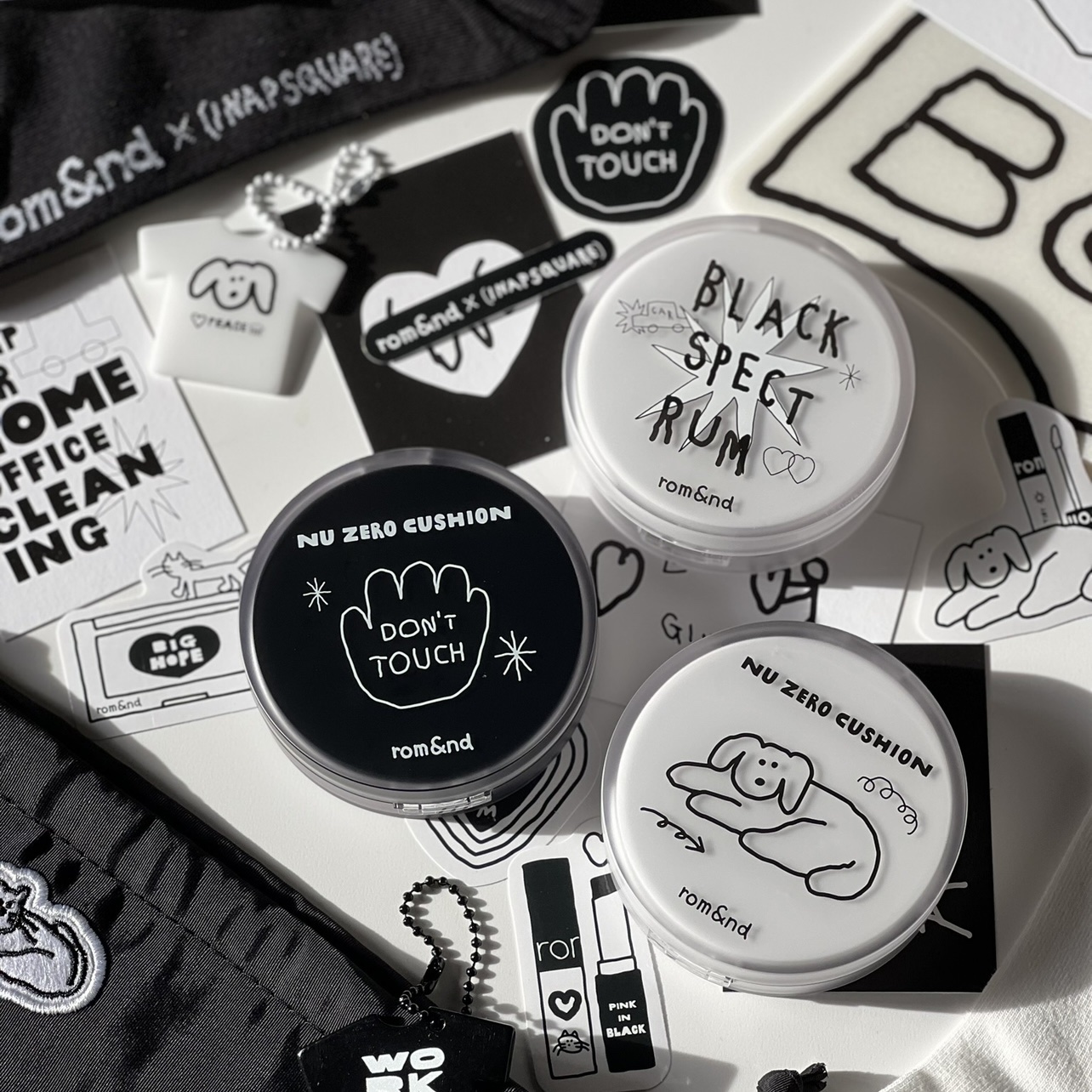 ヌーゼロクッション 04 ベージュ23（rom&nd×INAPSQUARE）/rom&nd/クッションファンデーションを使ったクチコミ（2枚目）