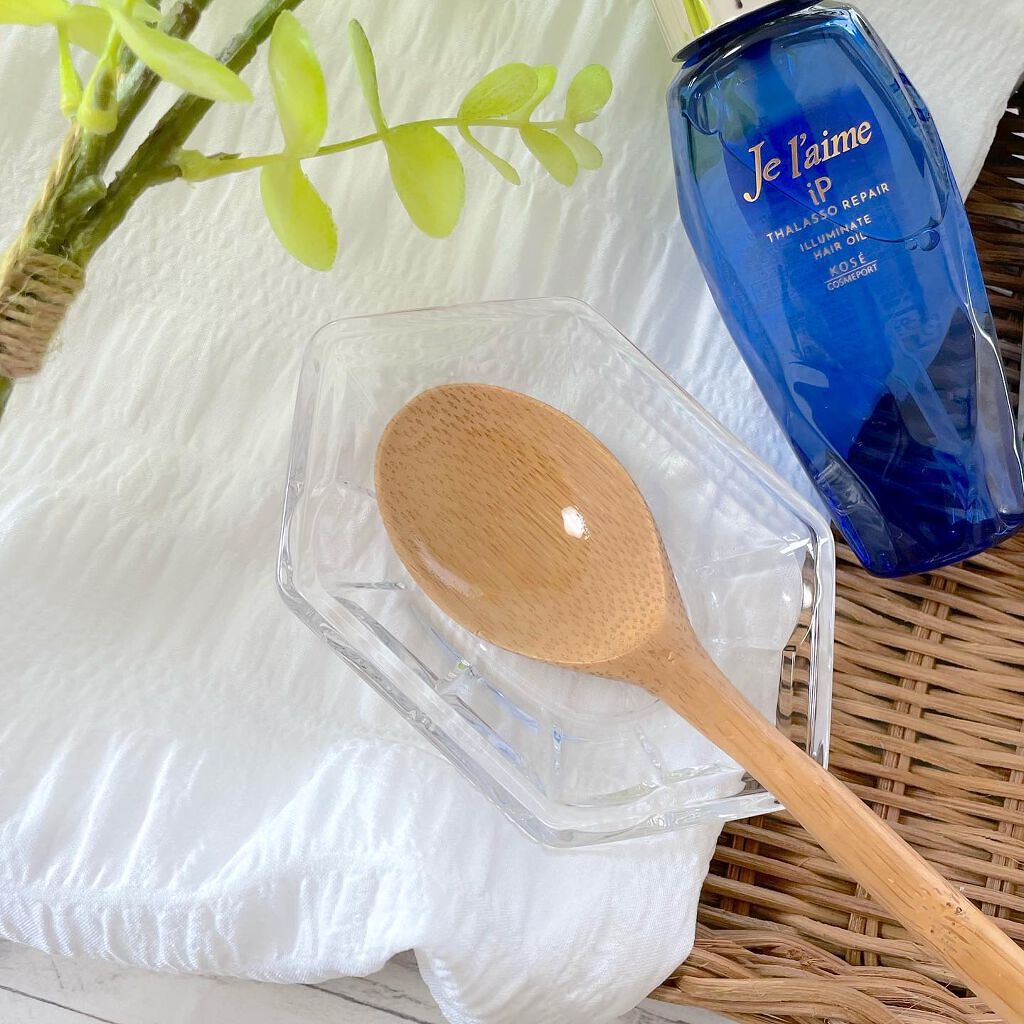 iP タラソリペアイルミネートヘアオイル/Je l'aime/ヘアオイルを使ったクチコミ(2枚目)