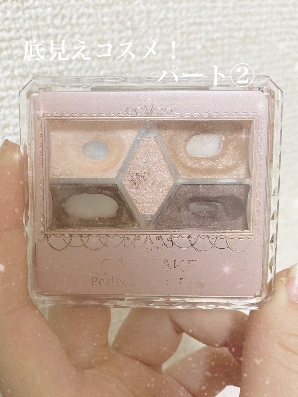 【旧品】パーフェクトスタイリストアイズ/キャンメイク/アイシャドウパレットを使ったクチコミ（1枚目）