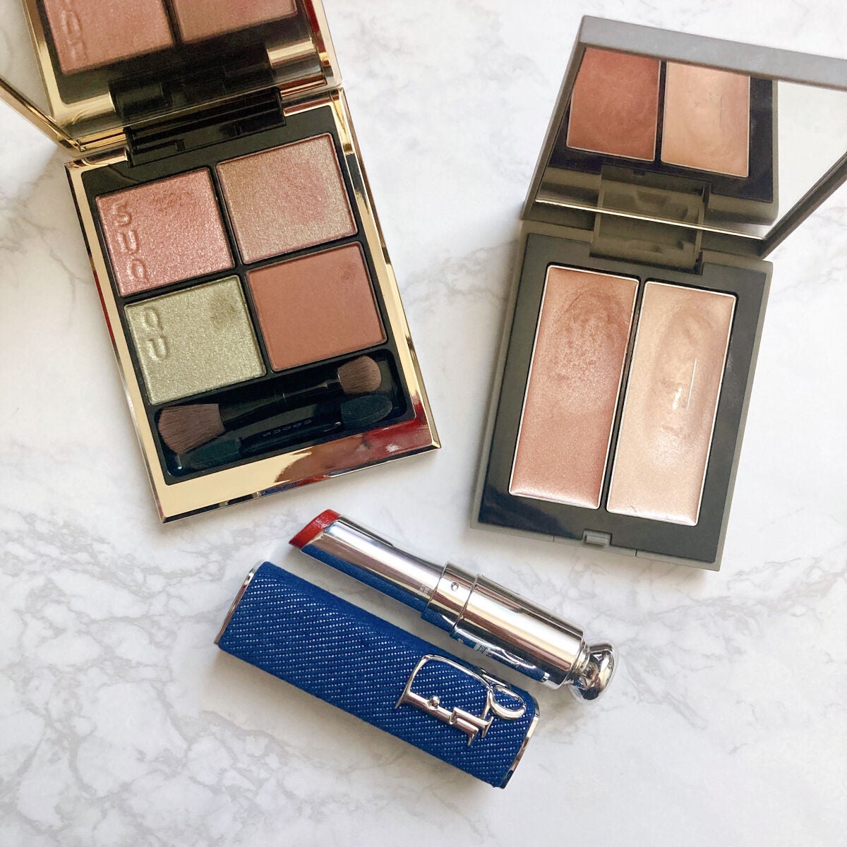 THREE シマリング グロー デュオ/THREE/クリームハイライトを使ったクチコミ(1枚目)