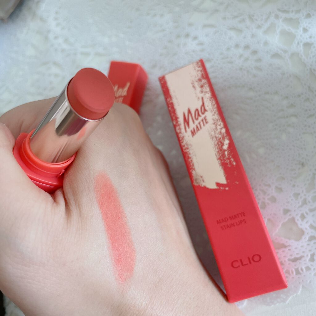 マッド マット ステイン リップ/CLIO/口紅を使ったクチコミ(3枚目)