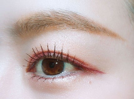 クイックラッシュカーラー ロングマスカラ/キャンメイク/マスカラを使ったクチコミ(2枚目)