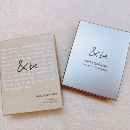 パレットアイシャドウ/&be/アイシャドウパレットを使ったクチコミ(5枚目)