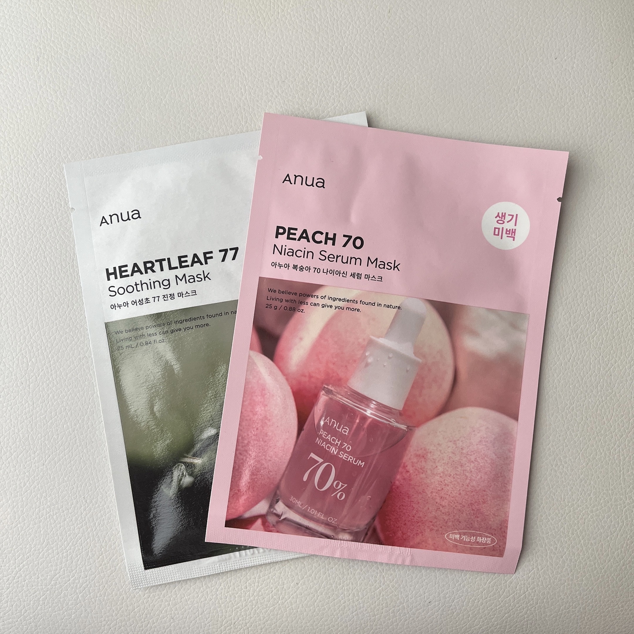 桃70％ナイアシンシートマスク/Anua/シートマスク・パックを使ったクチコミ（1枚目）
