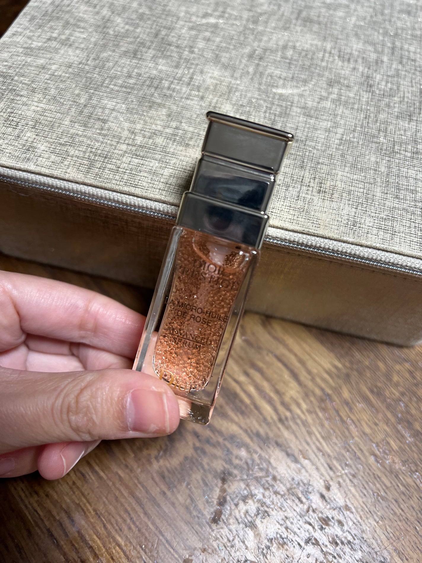 プレステージ マイクロ ユイル ド ローズ セラム/Dior/美容液を使ったクチコミ(2枚目)