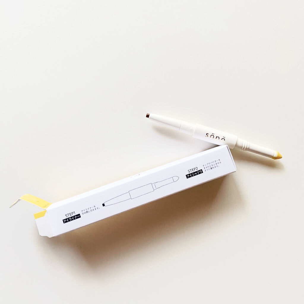 パウダー&ライナー/sopo/スティックアイシャドウを使ったクチコミ（2枚目）