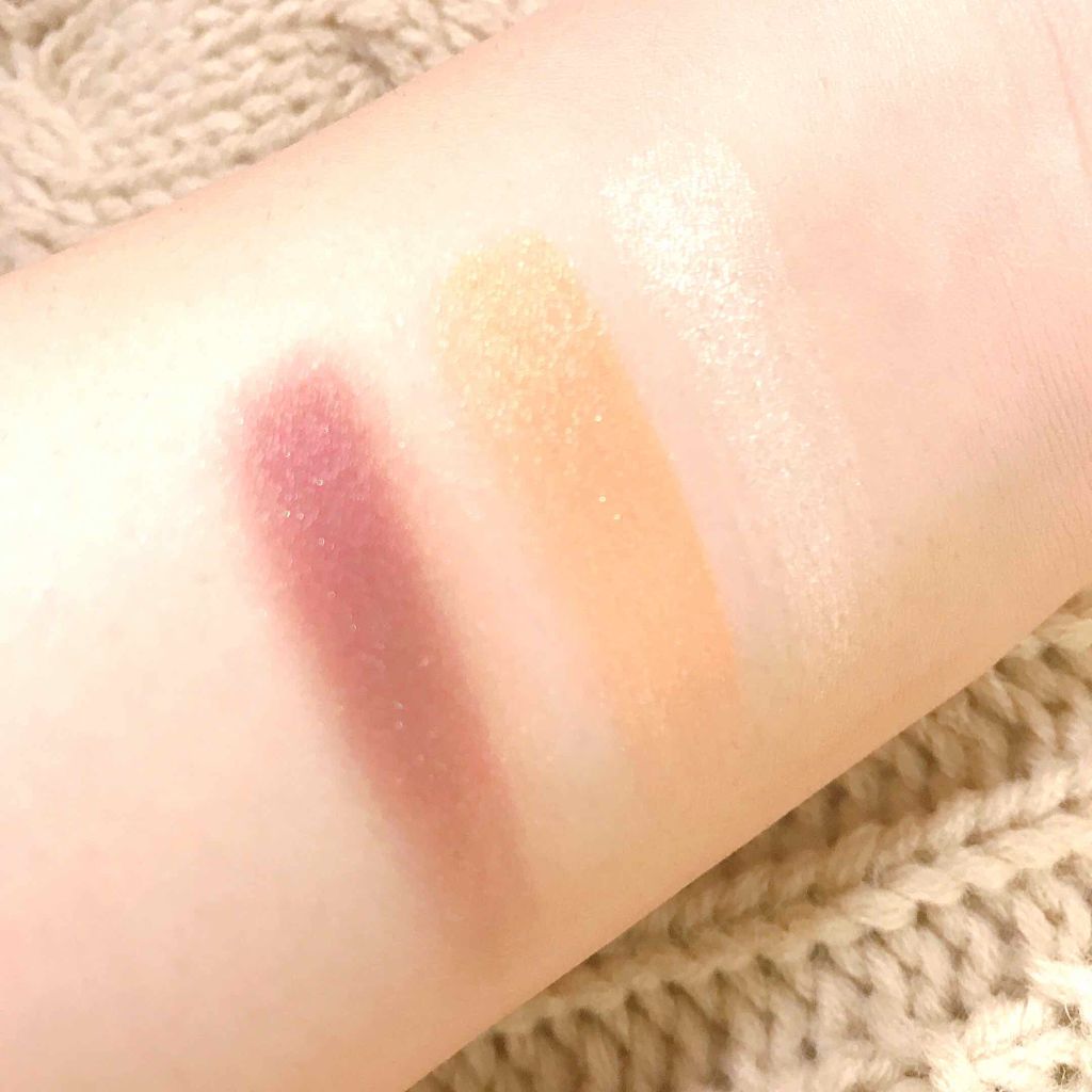 トーンアップアイシャドウ/CEZANNE/アイシャドウパレットを使ったクチコミ(3枚目)