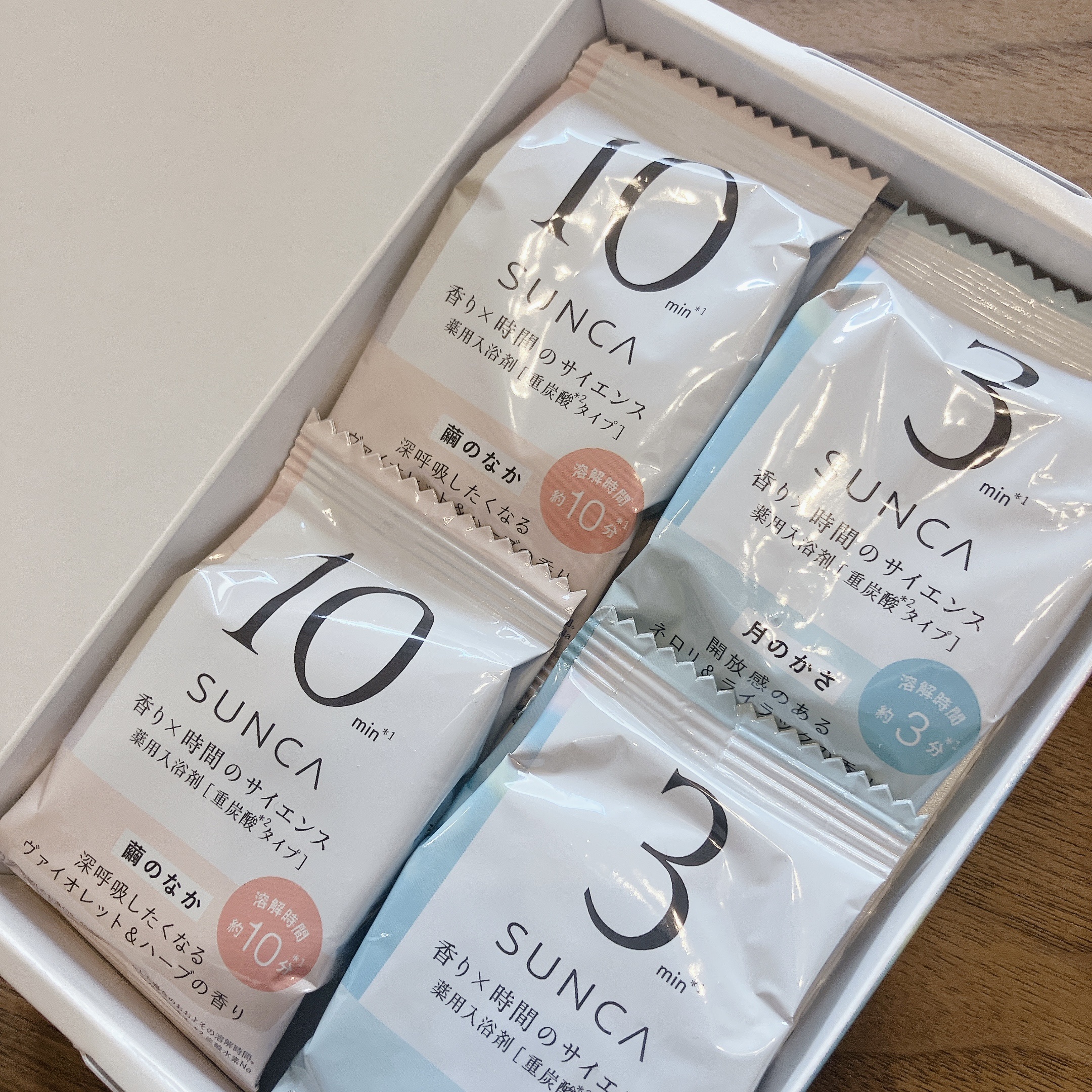 [医薬部外品] SUNCA 入浴剤 アソート/SUNCA/炭酸系入浴剤を使ったクチコミ（2枚目）