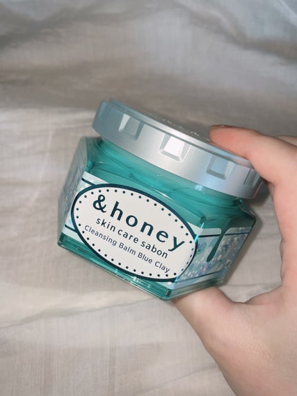 アンドハニー サボン クレンジングバーム ブルークレイ/&honey/クレンジングバームを使ったクチコミ(6枚目)