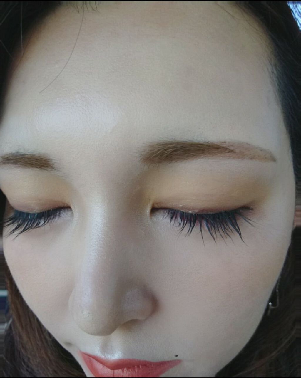 カスタムシャドウ/ドーリーウインク/単色アイシャドウを使ったクチコミ（3枚目）