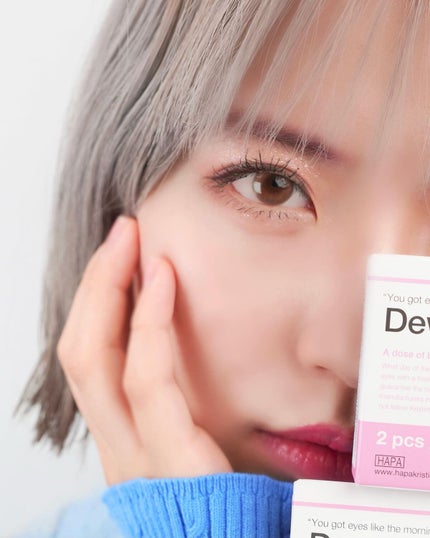 SUMOMO on LIPS 「ハパクリスティン最新作🫶🏻自然なブラウン瞳に!SUMOMOです..」(5枚目)