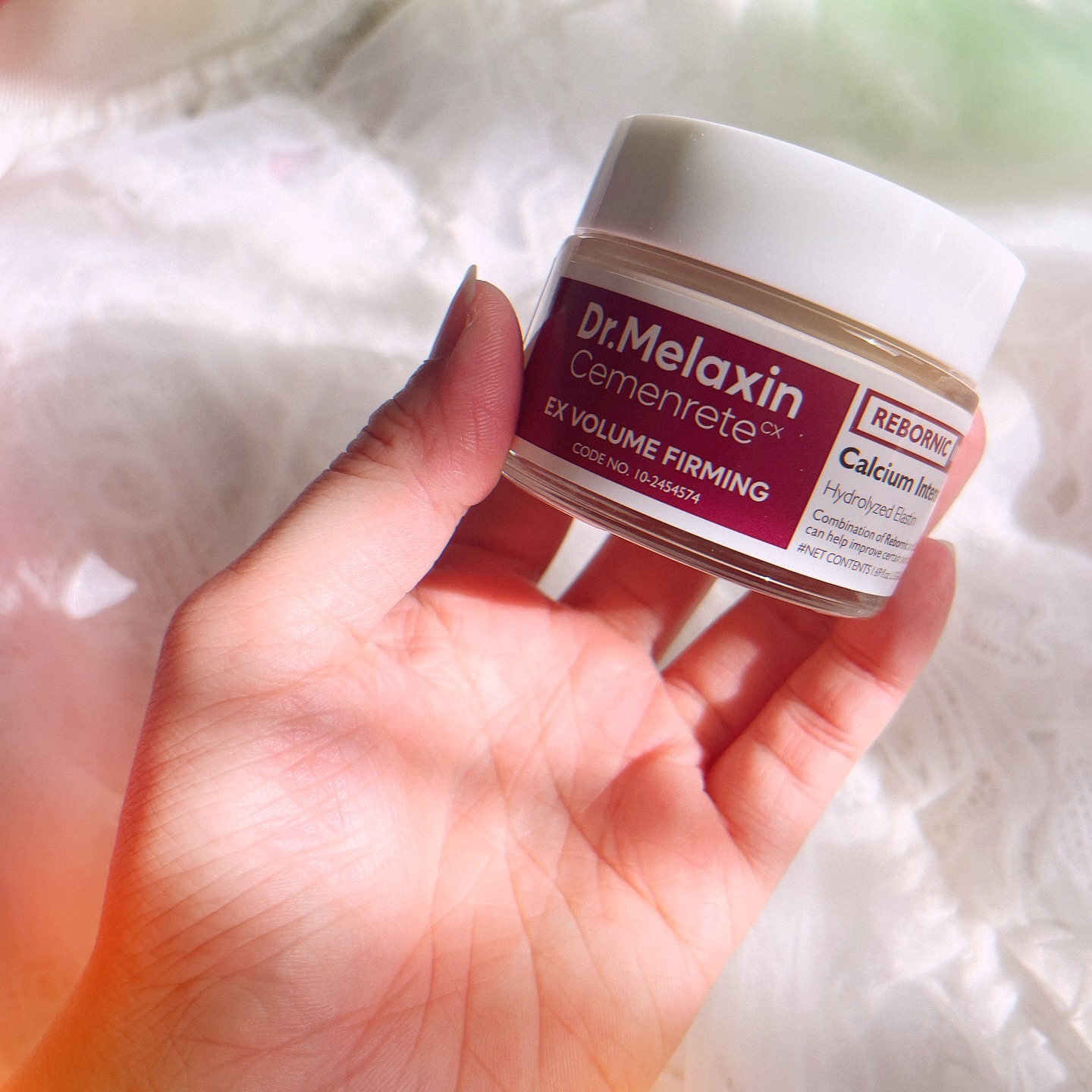 Cemenrete Calcium Intense Cream/Dr.Melaxin/フェイスクリームを使ったクチコミ（2枚目）