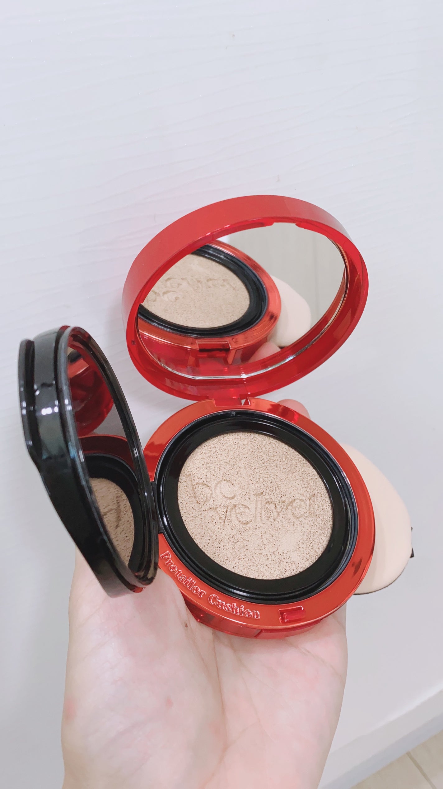 プロテーラービーベルベットカバークッション/espoir/クッションファンデーションを使ったクチコミ(3枚目)