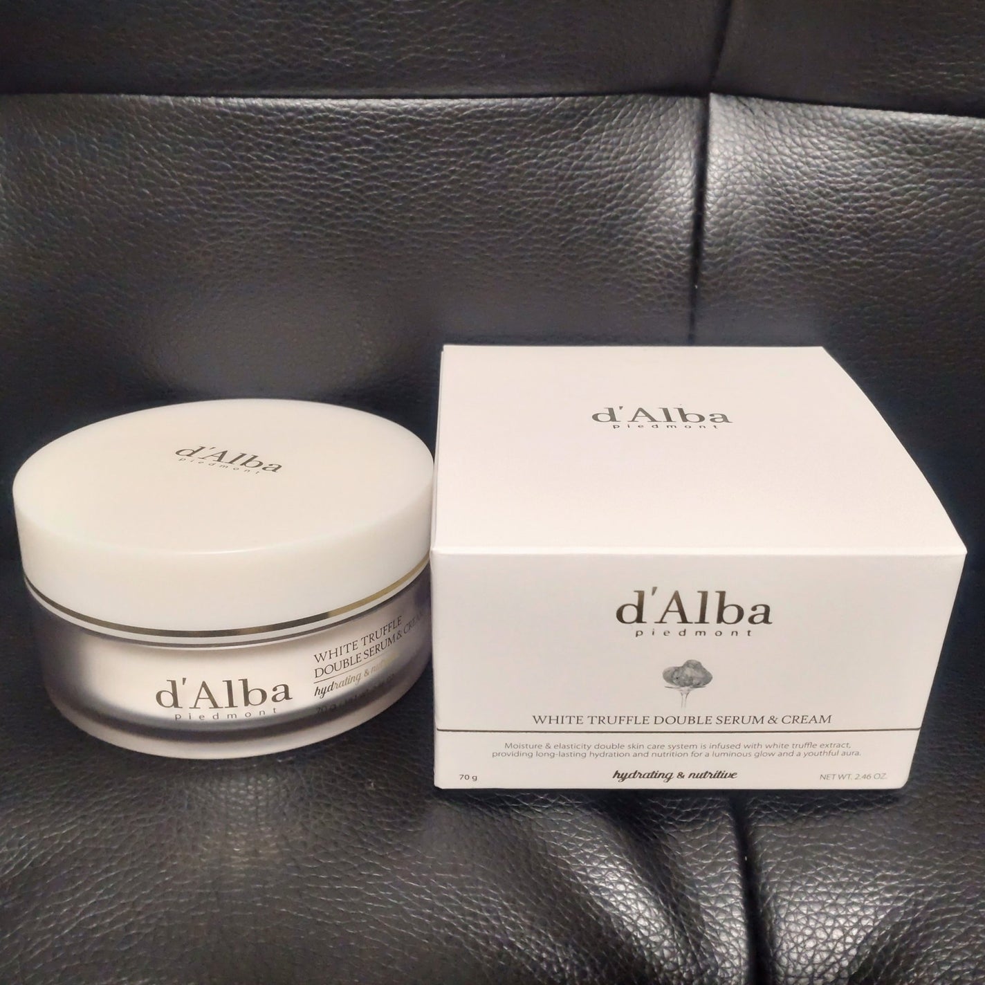 ホワイトトリュフダブルセラムアンドクリーム/ダルバ/フェイスクリームを使ったクチコミ(8枚目)