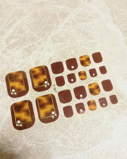 ネイルシール/ネイルシールを使ったクチコミ(2枚目)