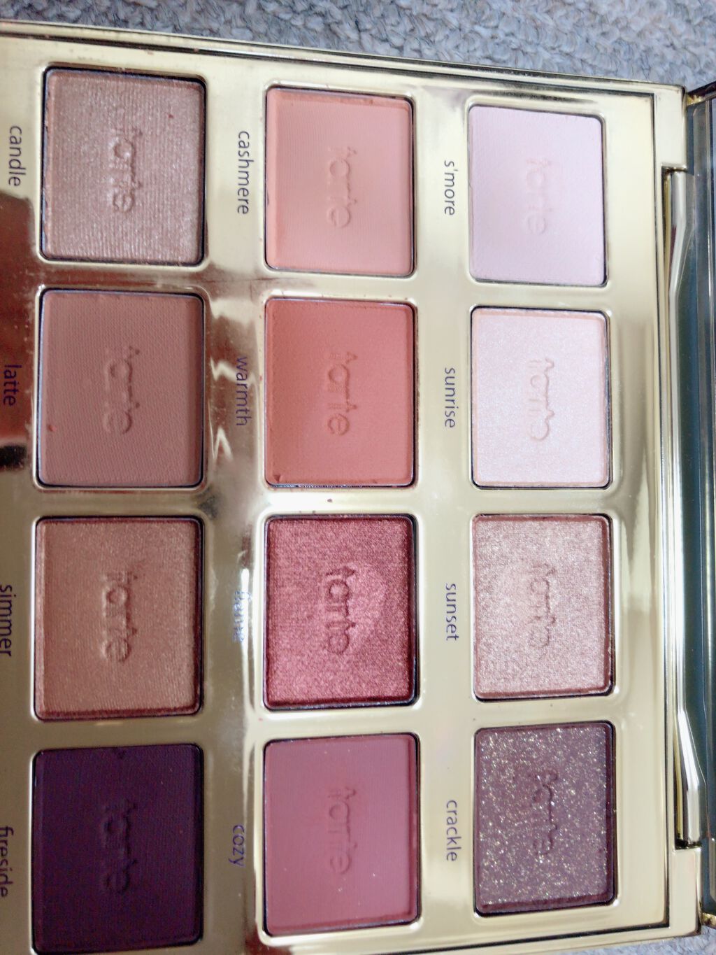 Tartelette Toasted Eyeshadow Palette/tarte/アイシャドウパレットを使ったクチコミ（2枚目）