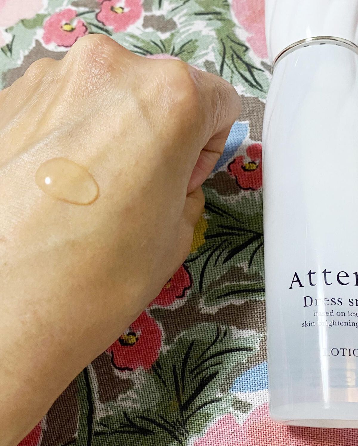 ドレススノー ローション【医薬部外品】 /アテニア/化粧水を使ったクチコミ（3枚目）