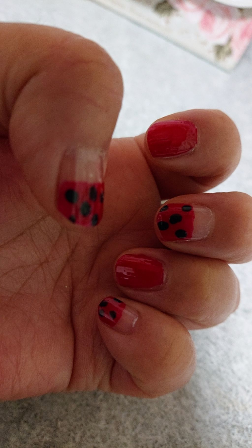 サンリオネイル/DAISO/マニキュアを使ったクチコミ（1枚目）