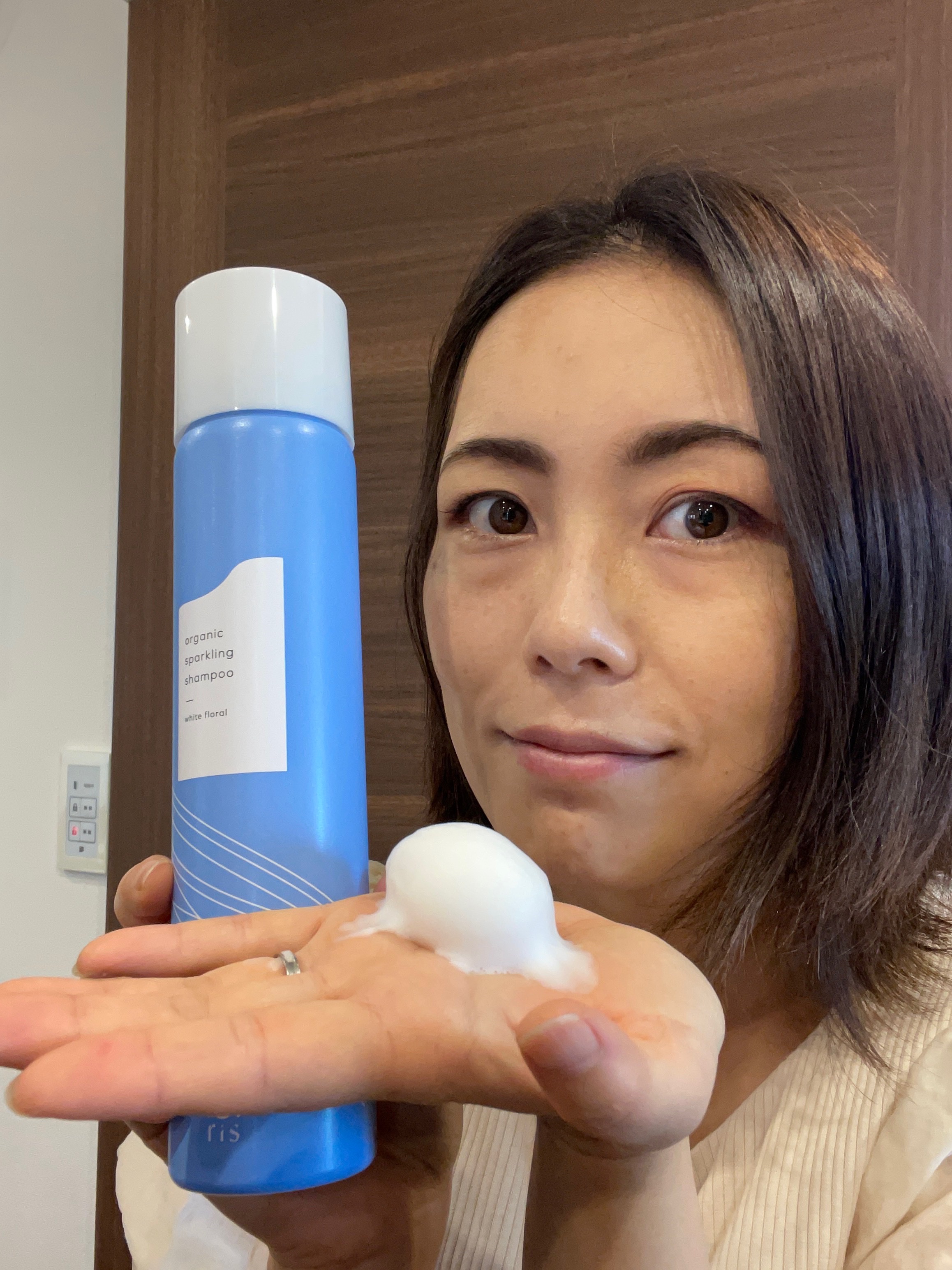 オーガニックスパークリングシャンプー/b.ris/市販シャンプーを使ったクチコミ（2枚目）