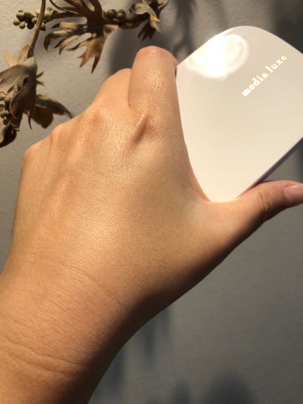 パウダーファンデーション/media luxe/パウダーファンデーションを使ったクチコミ(4枚目)