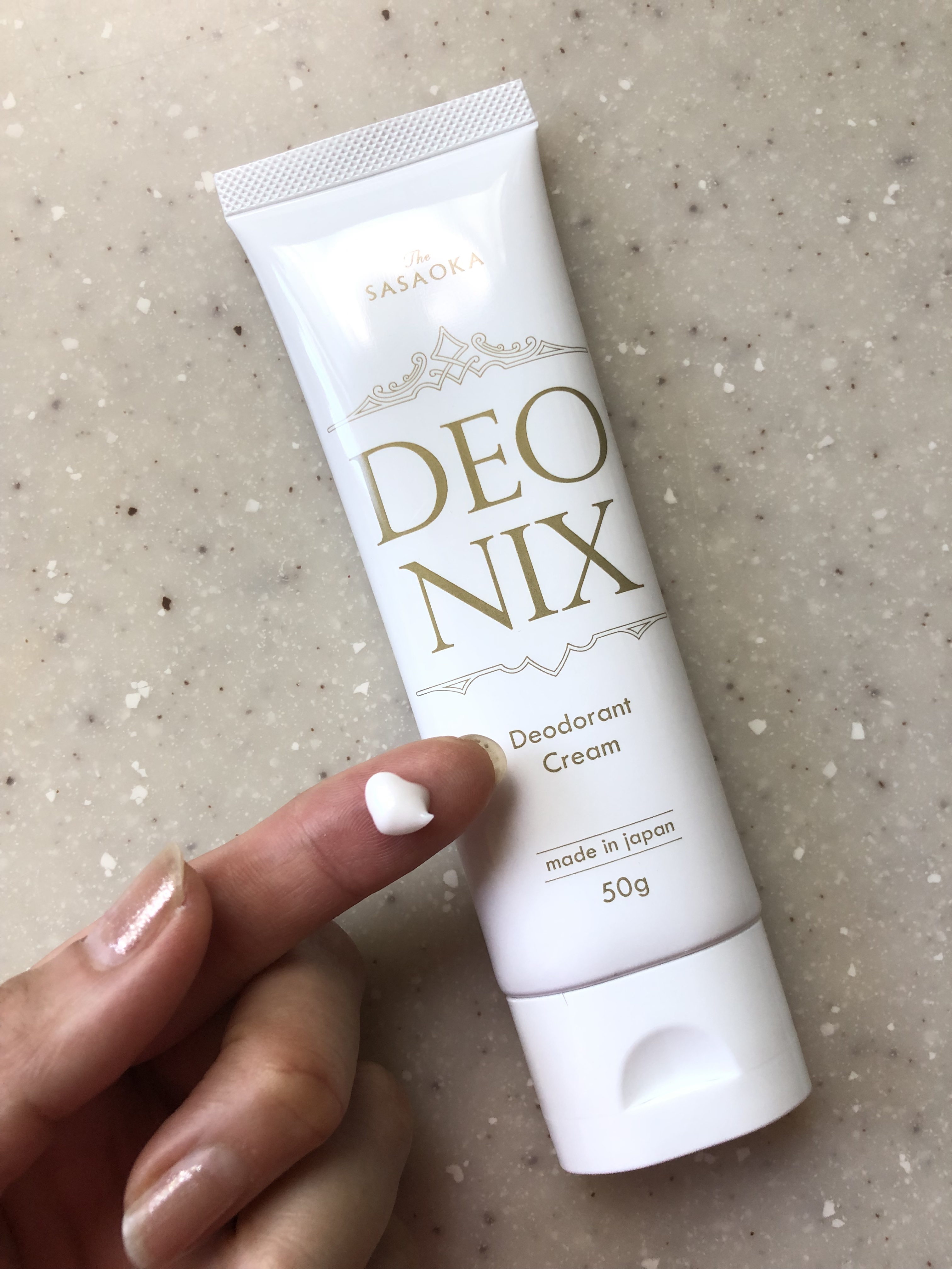 笹岡デオニクス 薬用デオドラントクリーム/笹岡薬品/デオドラント・制汗剤を使ったクチコミ（2枚目）