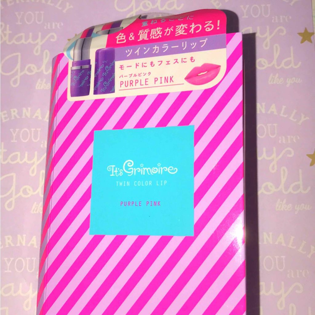 ツインカラーリップ/It's Grimoire/口紅を使ったクチコミ(1枚目)