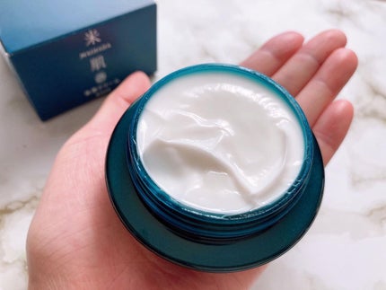 肌潤クリーム/米肌/フェイスクリームを使ったクチコミ(2枚目)