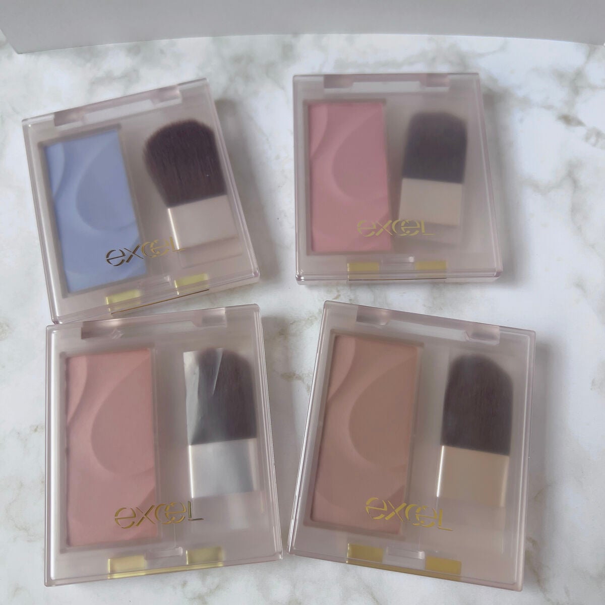 シームレストーン ブラッシュ/excel/パウダーチークを使ったクチコミ(2枚目)