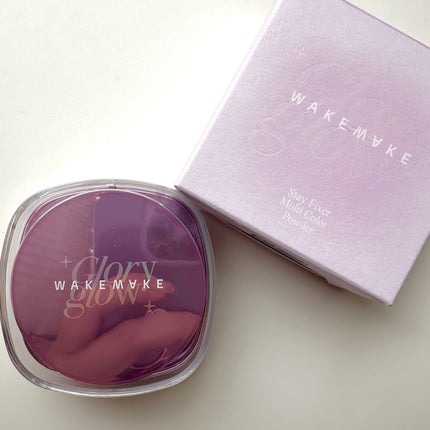 ステイフィクサーマルチカラーパウダー/wakemake/ルースパウダーを使ったクチコミ(5枚目)