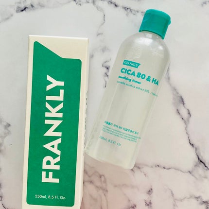シカ80%ヒアルロン酸トナー/Frankly/化粧水を使ったクチコミ(3枚目)