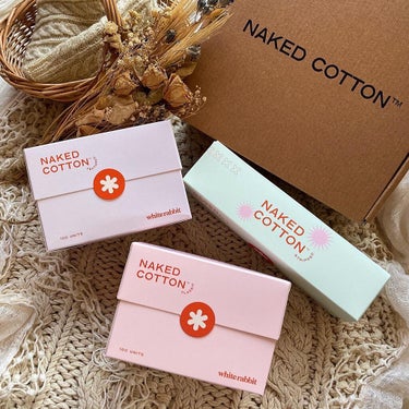 NAKED COTTON TEXTURED 50枚/White Rabbit/コットンを使ったクチコミ（1枚目）